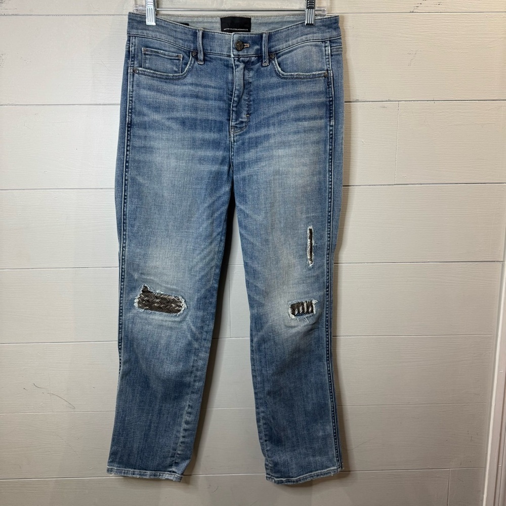 White House Black Market High Rise Straight Every Day Soft Jeans Women's Size 6